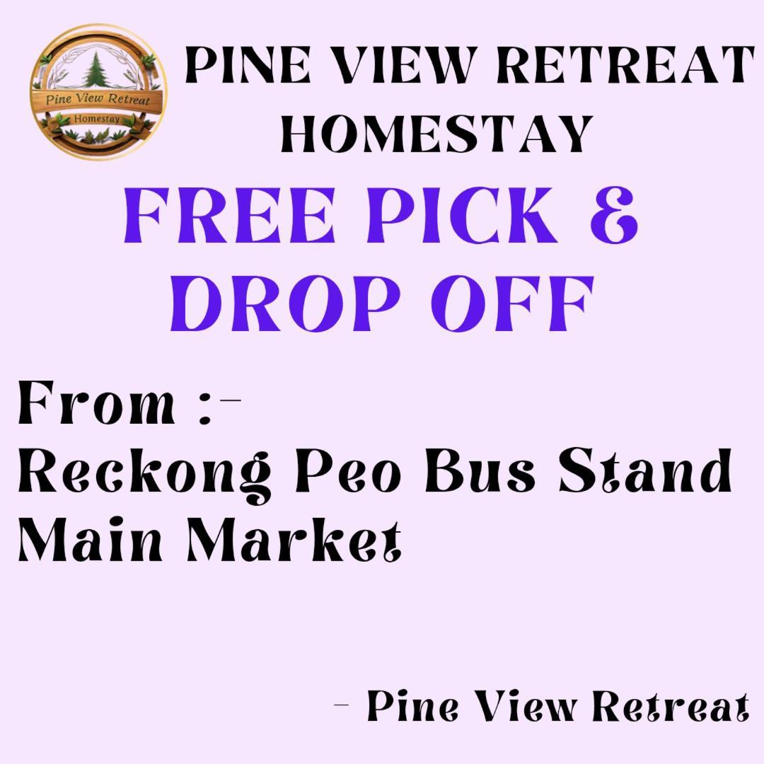 Pine View Retreat Homestay Kalpa Exterior photo